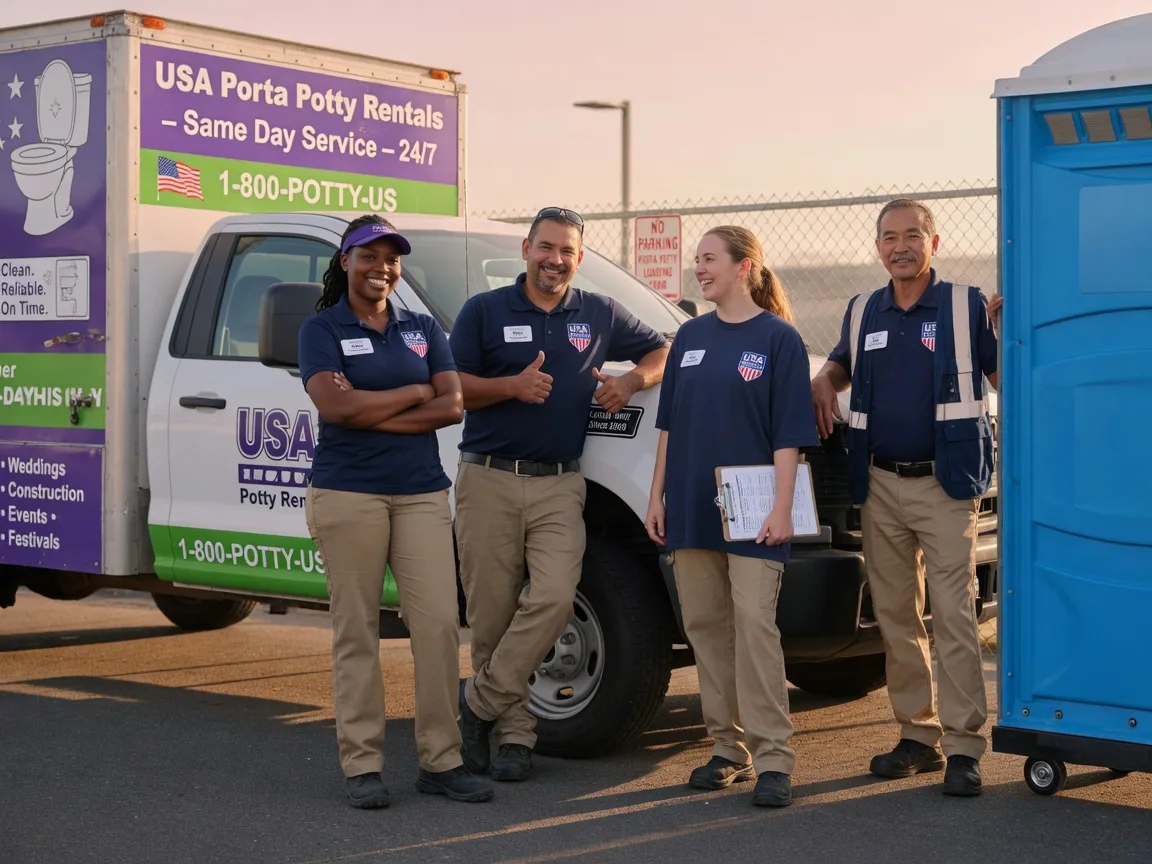 Porta Potty Rental company in Bee, VA